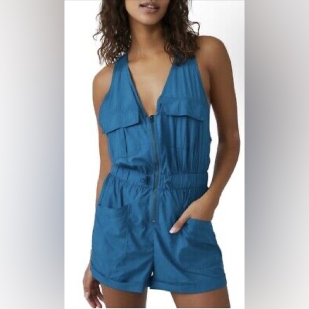 Free People Movement Noiseless Back On Trek Romper
